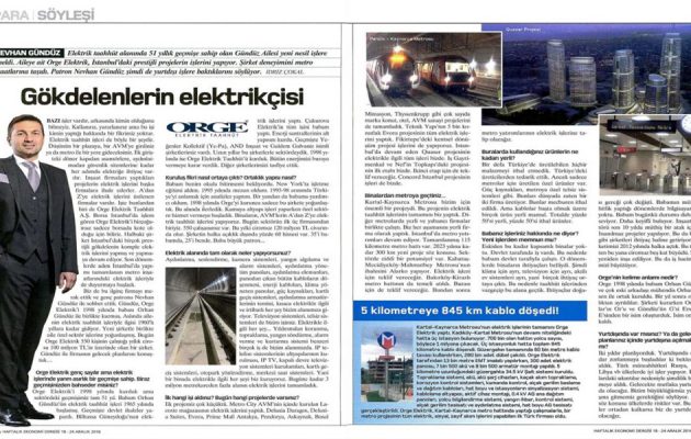 Nevhan Gündüz Gökdelenlerin Elektrikçisi