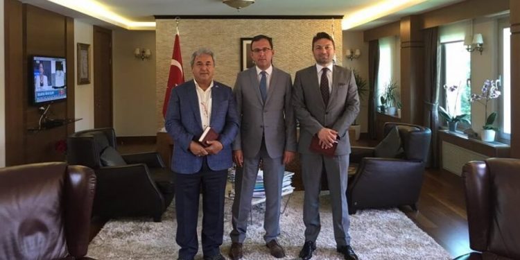 Nevhan Gündüz Spor Toto Teşkilat Başkanı ziyareti