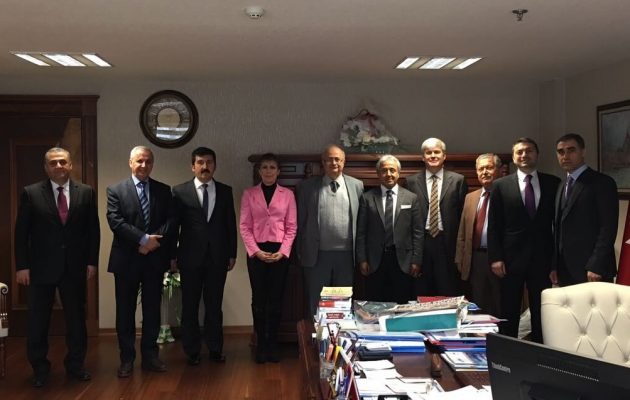 Nevhan Gündüz HSYK Üyesi Sayın Emin Sınmaz ziyareti