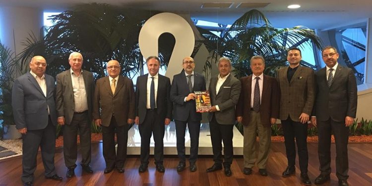 Nevhan Gündüz Albaraka Türk Genel Müdürüne Hayırlı Olsun Ziyareti