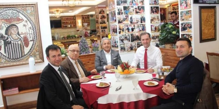Nevhan Gündüz Şekerbank Genel Müdürü ile Toplantıda