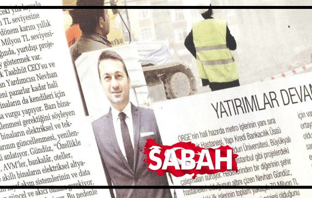 Nevhan Gündüz " Yenilenecek Yapılar 10 Milyar TL'Lik Pazar Yaratır "
