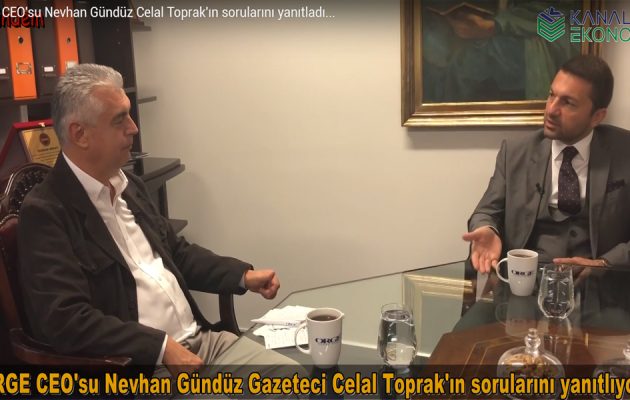 Nevhan Gündüz Gazeteci Celal Toprak’ın sorularını yanıtladı.