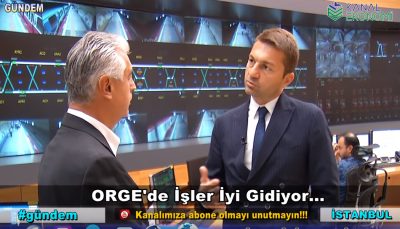 Nevhan Gündüz Metro İstanbul Kumanda Merkezi’nde Gazeteci Celal Toprak’ın sorularını yanıtladı.